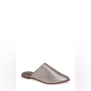 TOMS Jutti Metallic Leather Mules